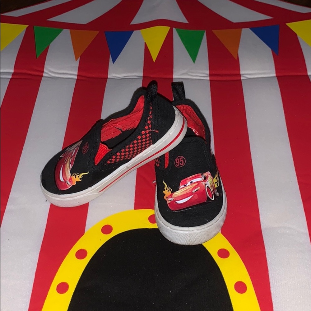 Lightning McQueen/Cars slip on sneakers